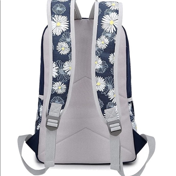 Artone Blue Daisy Big Capacity Backpack 13-15” - Picture 3 of 5
